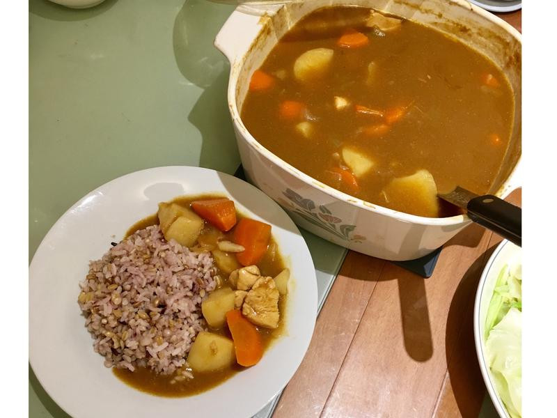 日式椰汁咖喱鸡的做法