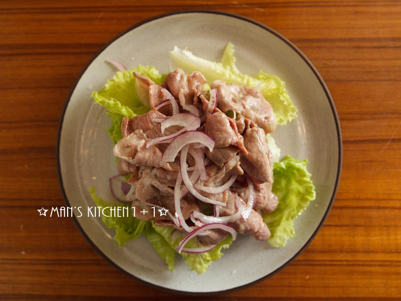 酸辣泰式肉片的做法