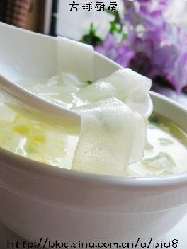 老黄瓜种鸡蛋汤的做法