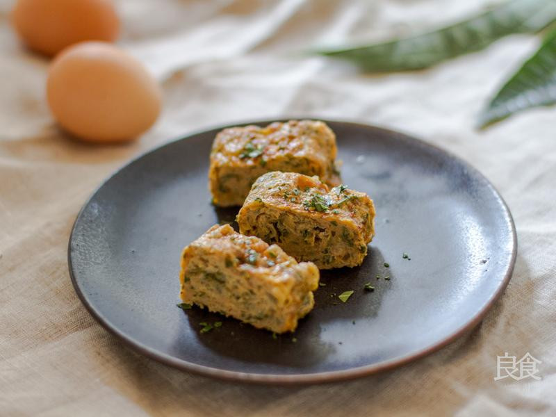 香椿萝卜玉子烧的做法