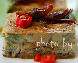 香椿芽煎蛋饼的做法