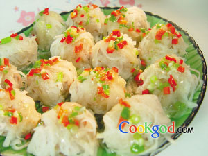 萝卜猪肉丸的做法