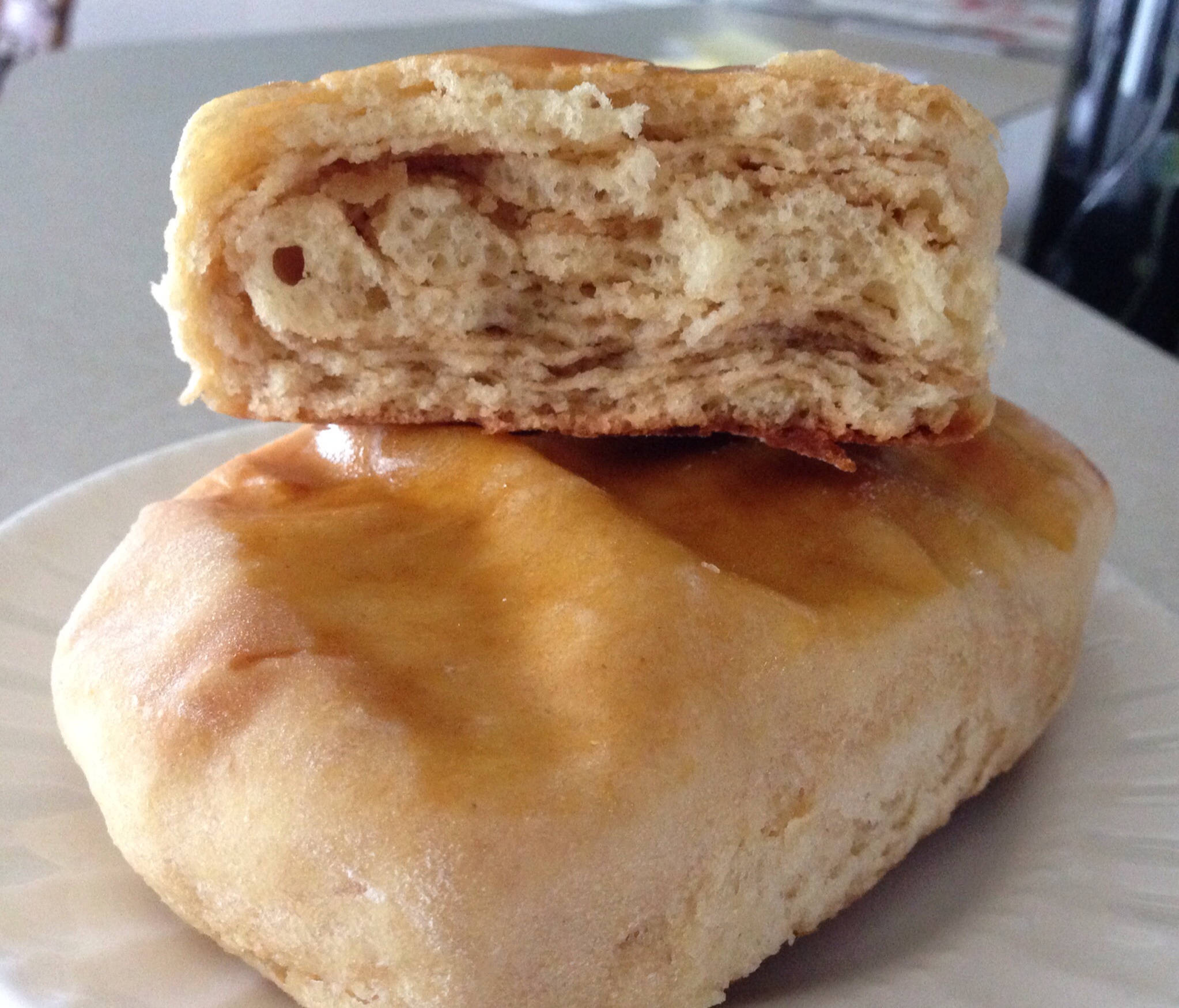 花生酱烤饼的做法