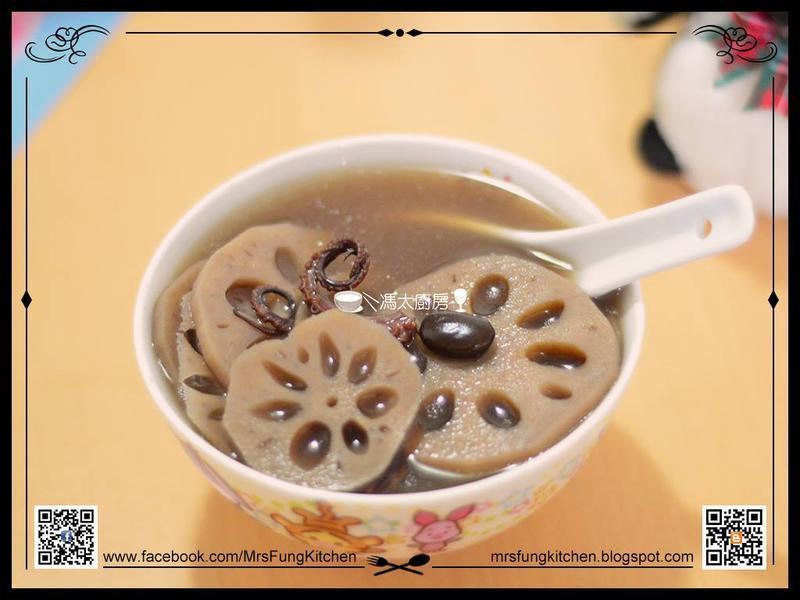 莲藕黑豆章鱼汤的做法