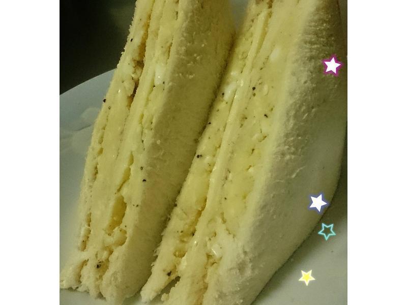 高丽菜薯泥蛋沙拉三明治的做法