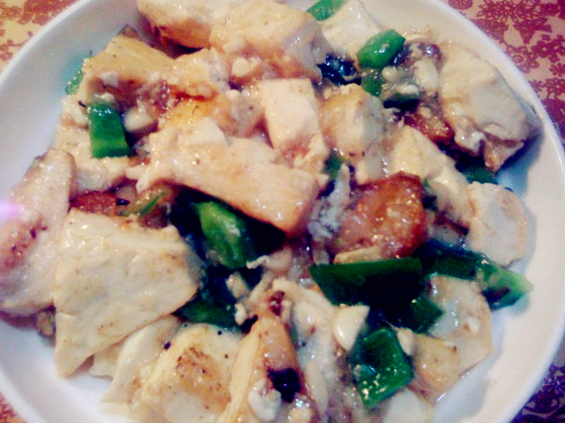 滑溜豆腐的做法