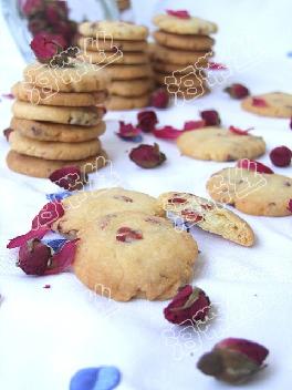 玫瑰情人饼的做法