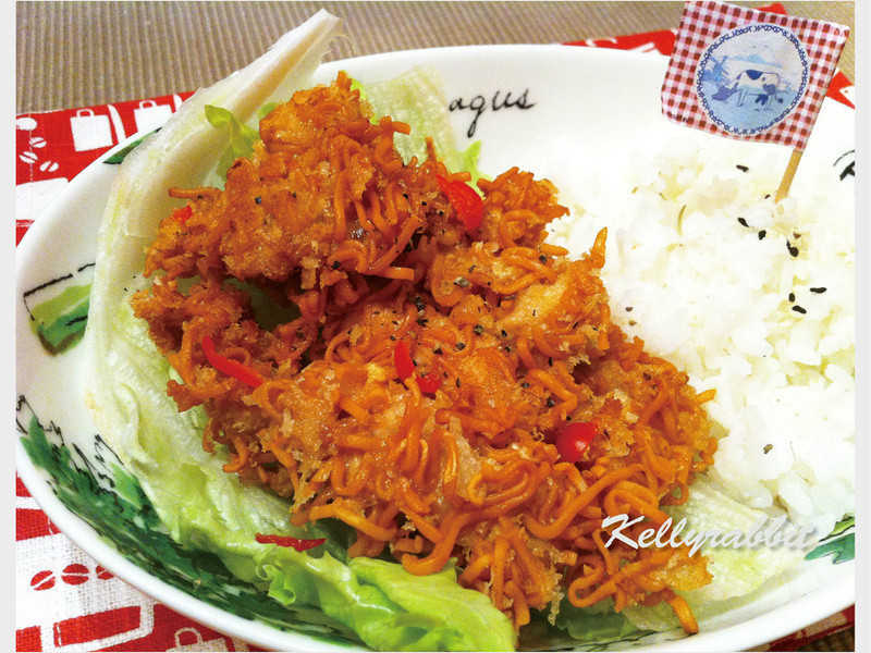 脆呼呼泡面鸡块的做法