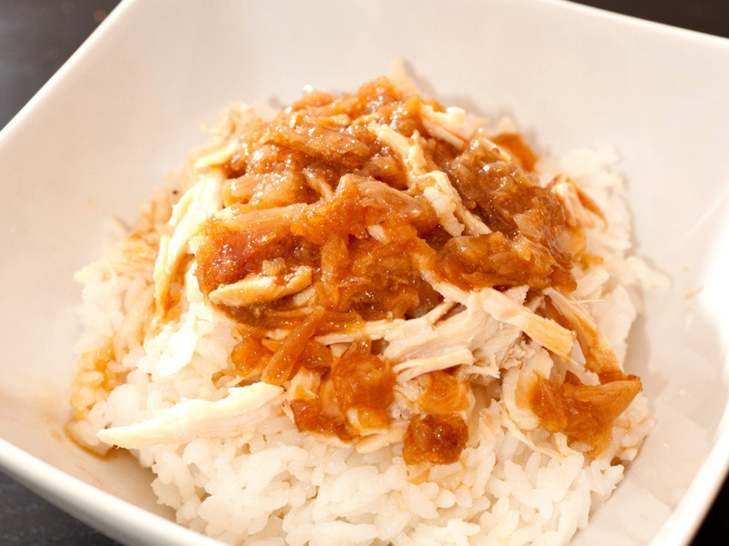 1分钟嘉义鸡肉饭的做法