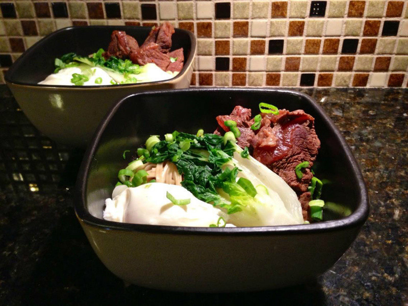 柱侯半筋半肉牛肉面的做法