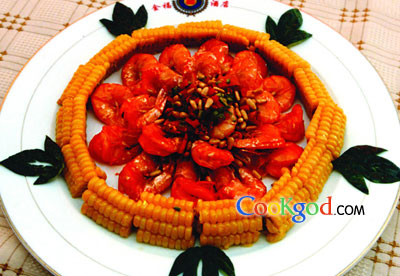 椒盐玉米虾的做法