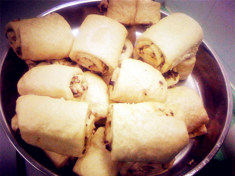 香菇卷的做法