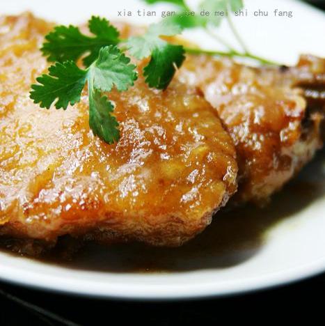 卤汁烧大排的做法