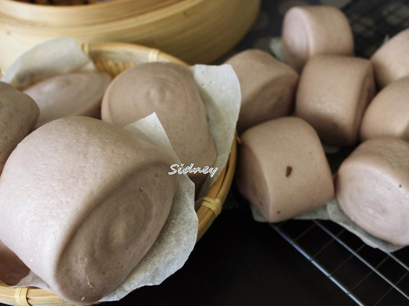 紫地瓜馒头的做法