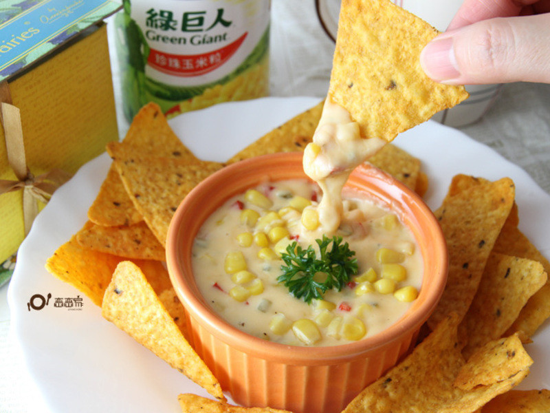 玉米起司沾酱~绿巨人黄金玉米钻石规格的做法