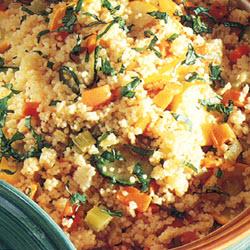 蔬菜粗麦粉的做法