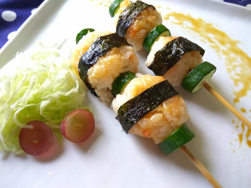 饭团串烧的做法