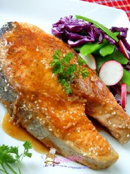 柠香芝麻鱼排的做法