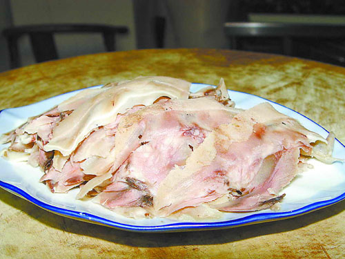 白水羊头的做法