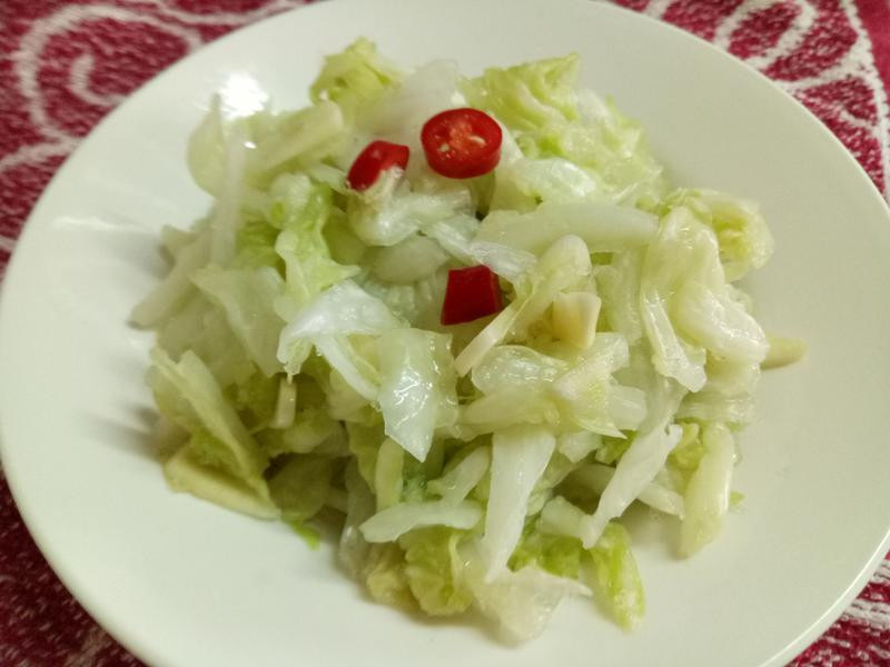 糖醋高丽菜的做法