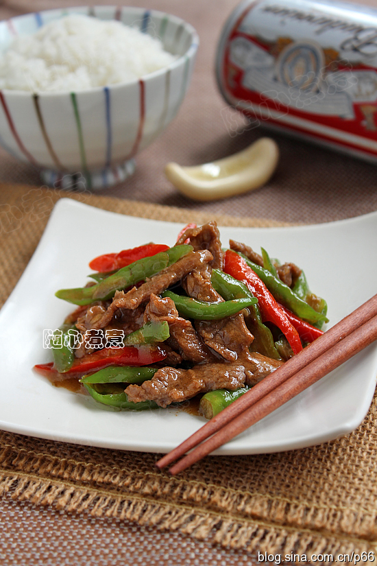 杭椒炒牛肉——汁浓嫩滑的经典小炒的做法