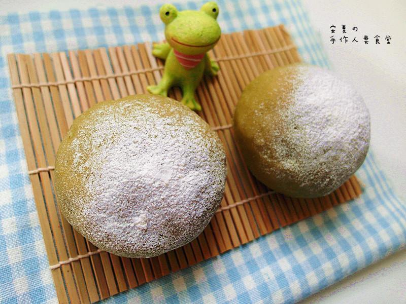 和风抹茶QQ面包的做法