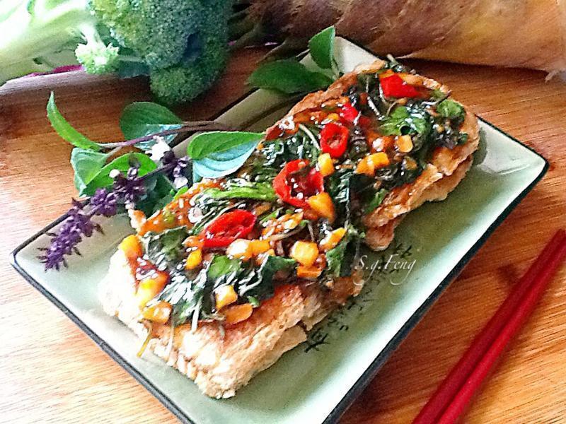 塔香香酥豆包的做法