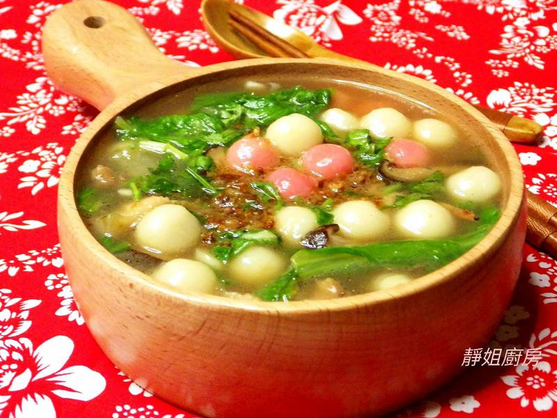 冬至客家咸汤圆的做法