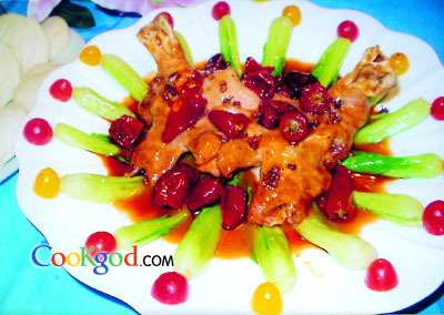 红扒羊脸的做法