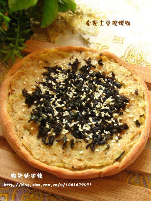 全麦土豆泥烤饼的做法