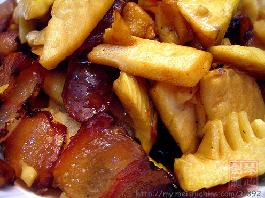 春笋炒腊味的做法