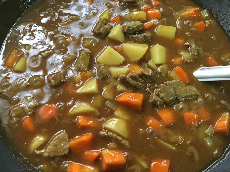 甜味咖喱牛肉的做法