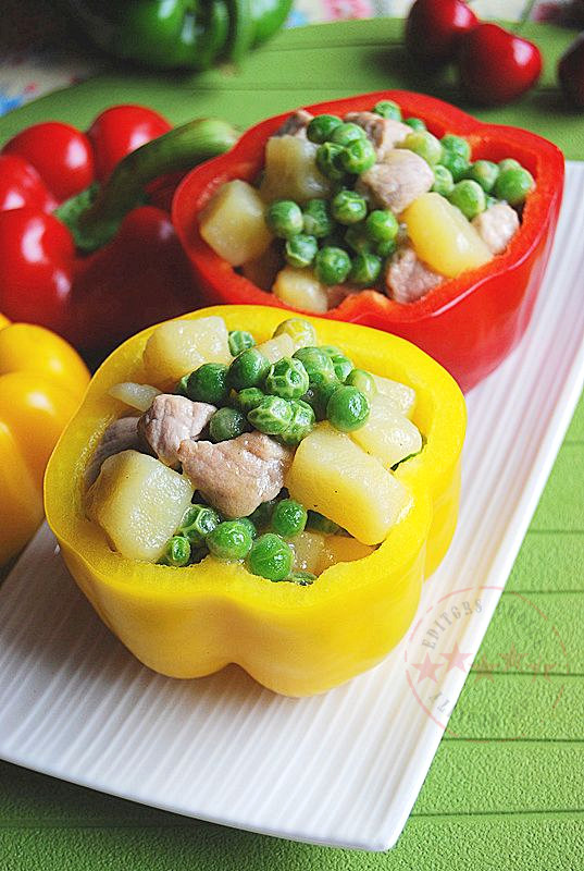 回家的诱惑【豌豆猪肉土豆丁】的做法