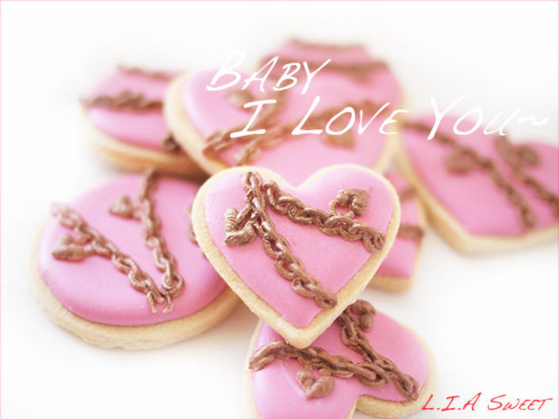 【七夕食谱】让我们锁在一起,情人节饼干的做法