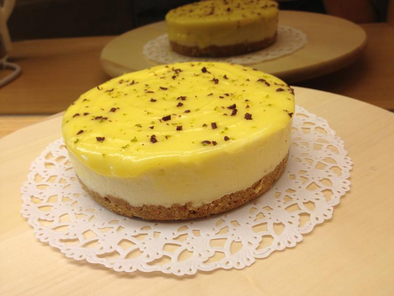 柠檬生乳酪蛋糕的做法