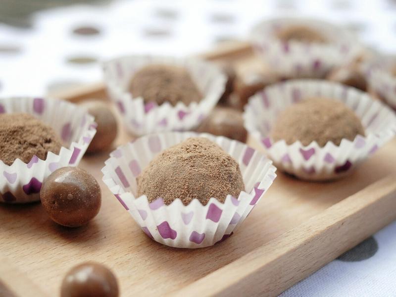 麦提莎巧克力糯米糍的做法