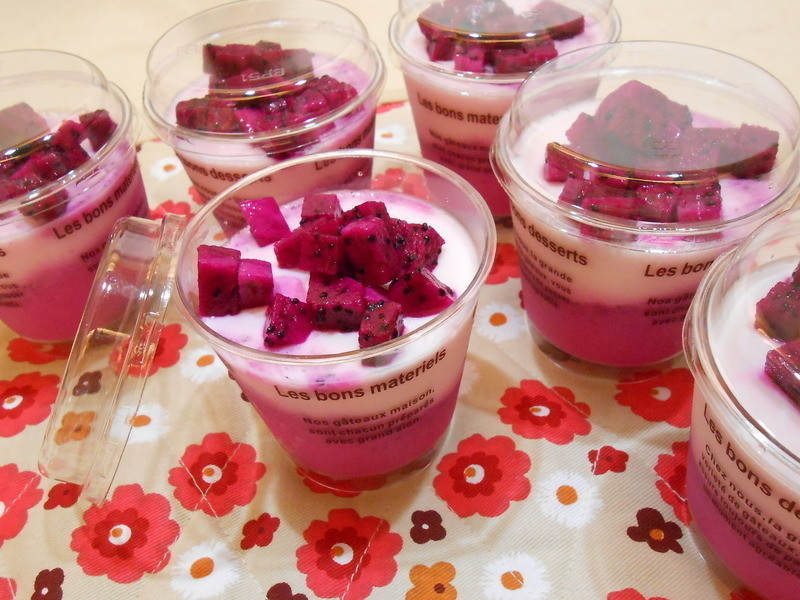 火龙果鲜奶酪的做法