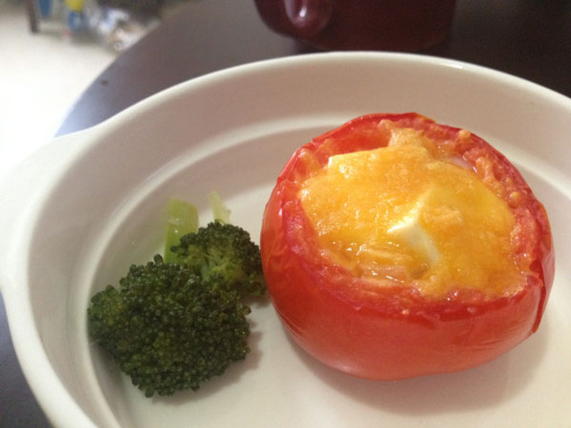 焗烤番茄海鲜盅的做法