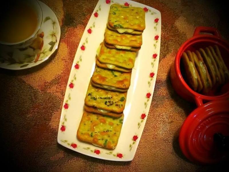 乳酪牛轧糖苏打夹心饼干的做法