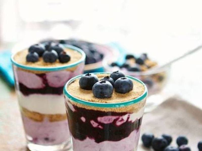 蓝莓奶酪冻的做法