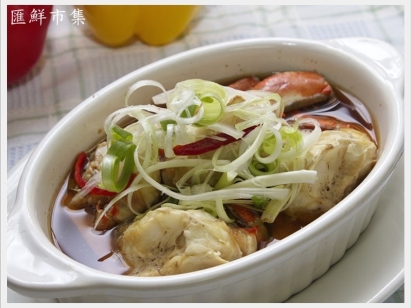 葱油豆腐沙蟹的做法