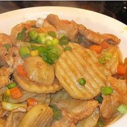 沙嗲猪肉焖土豆的做法