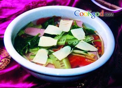 苦笋黄花的做法