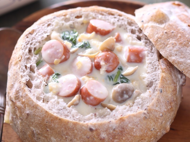 佛罗伦斯风浓汤面包盅的做法