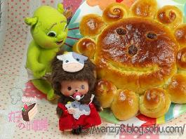 太阳花面包的做法