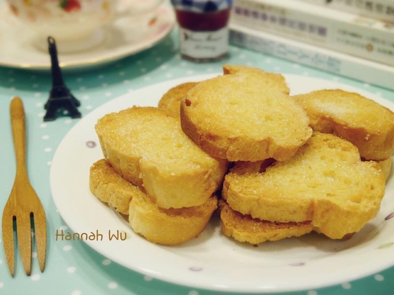 酥脆面包片的做法