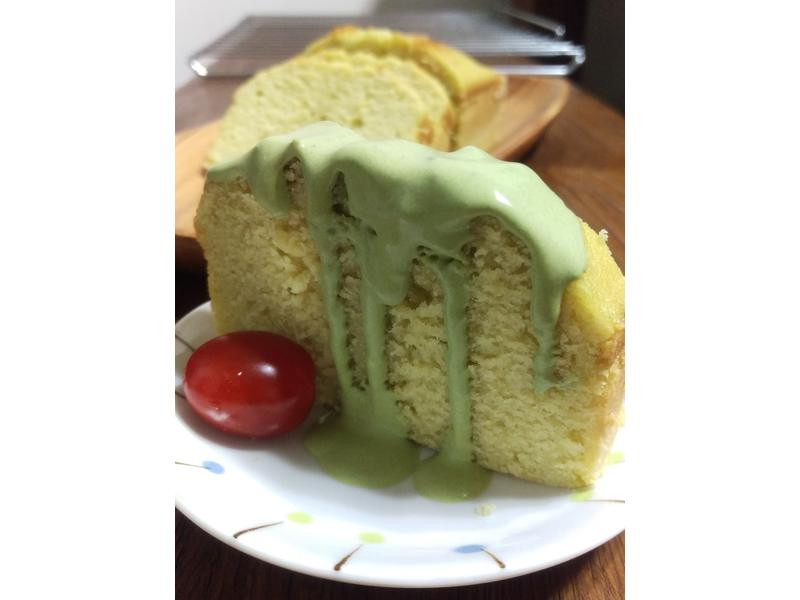 抹茶奶霜磅蛋糕的做法