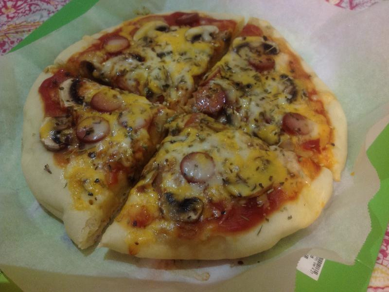 快速比萨的做法