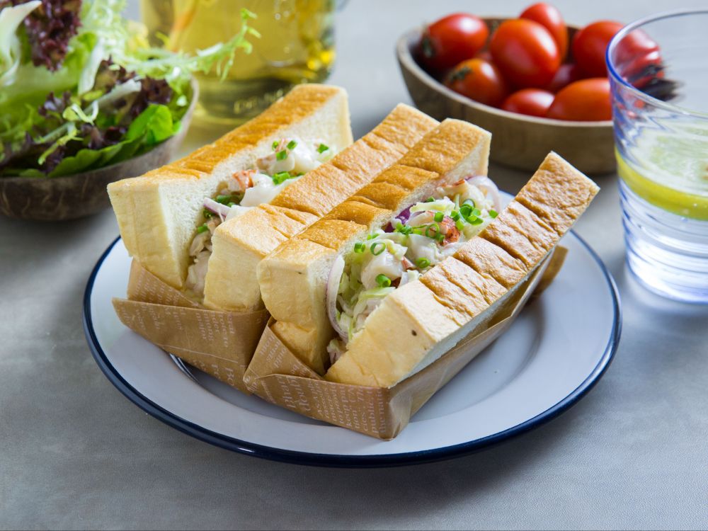 香辣龙虾三明治的做法