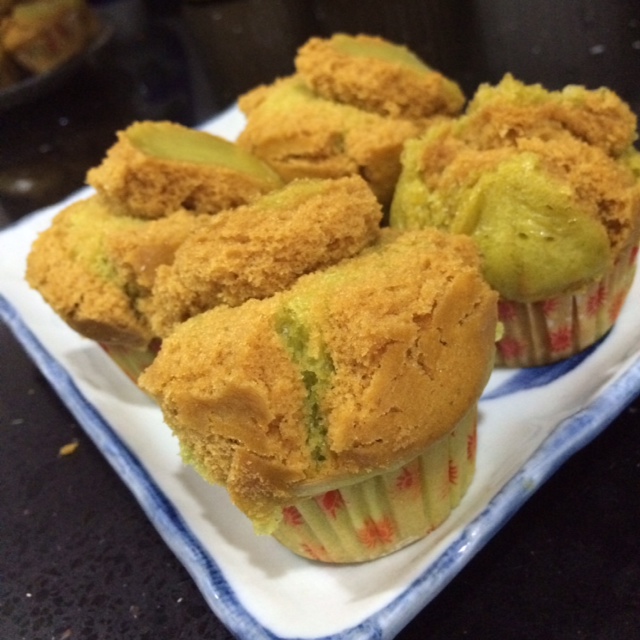 南洋风味之香兰椰汁黑糖发糕(原创)的做法